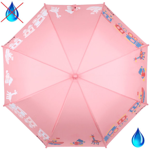 Зонт детский Flioraj, 051212 бледно-розовый