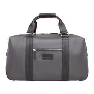 Кожаная дорожно-спортивная сумка Lakestone 97543 Woodstock Grey/Black