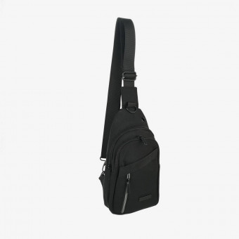  Рюкзак с одной лямкой An 8283 чёрный