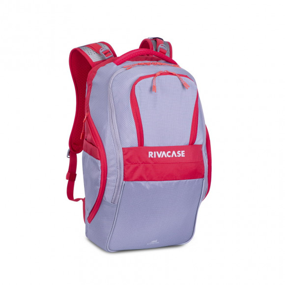 Рюкзак для ноутбука 17.3" RIVACASE, 5265 grey/red