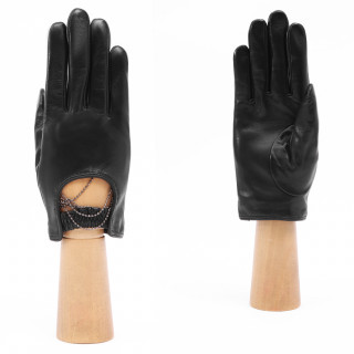 Перчатки женские FABRETTI, GSF15-1S черные (размер 8)